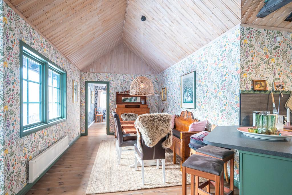 Storstuga med öppen planlösning